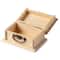 8 Pack: 5" Wood Box with Handle by Make Market®